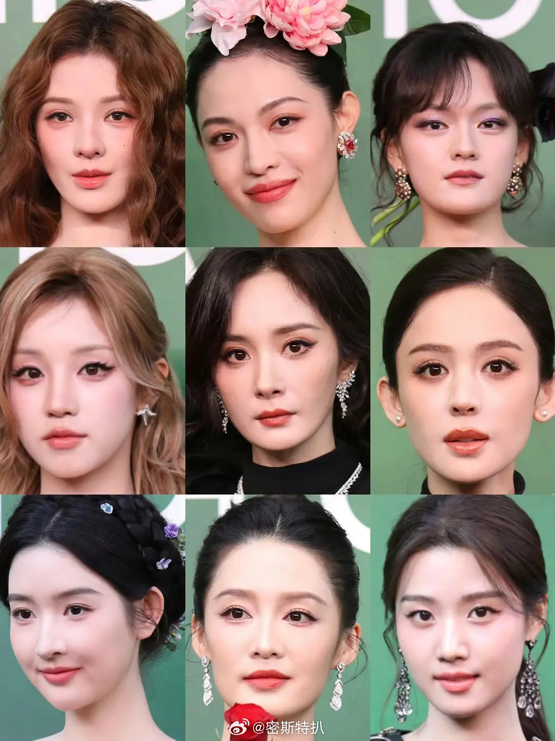 女星正脸大头比帅来了VOGUE直播 ​​​