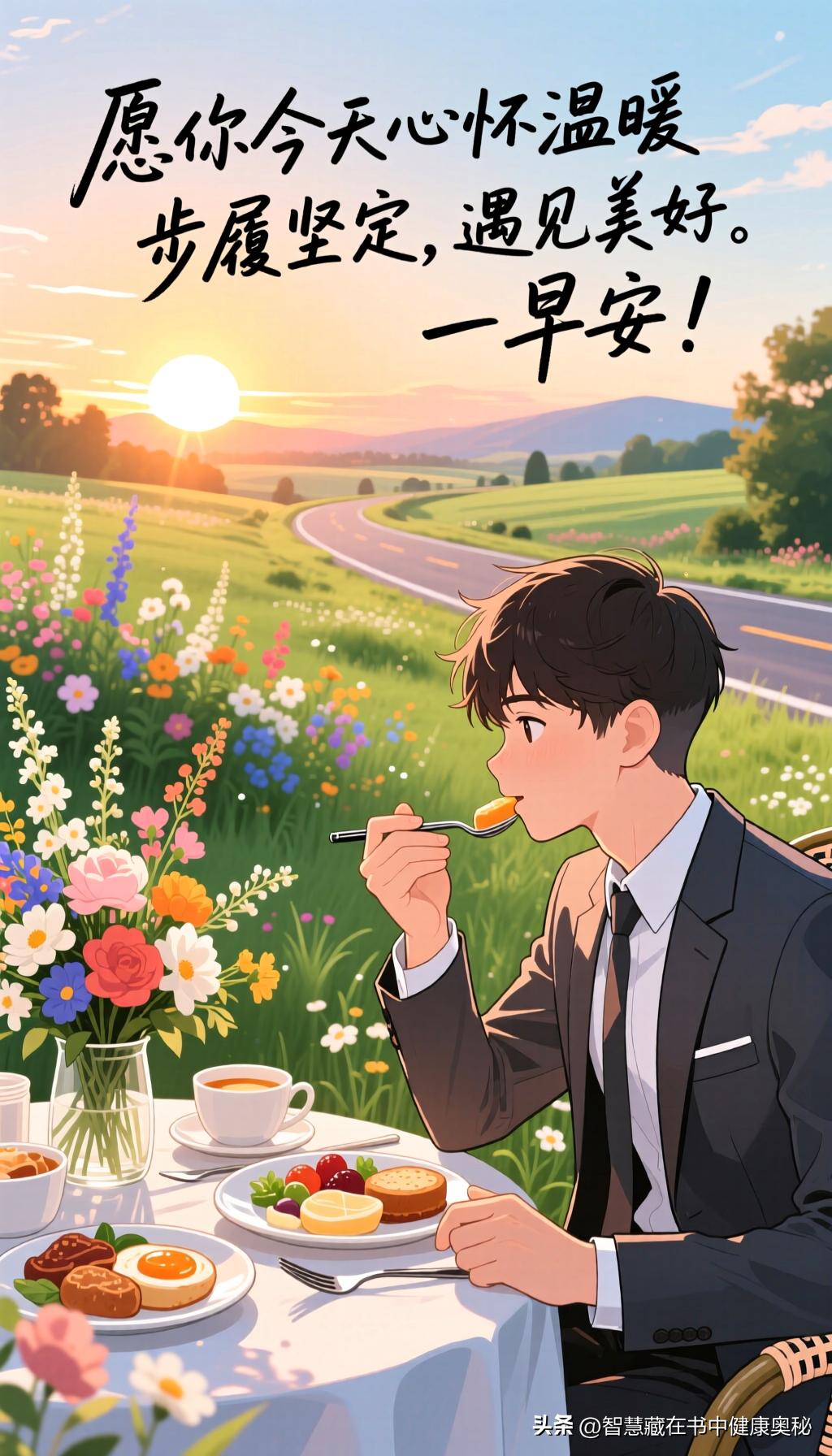 早安！新的一天又开始了，阳光透过窗帘洒进房间，温暖而明亮。无论昨天经历了什么，今