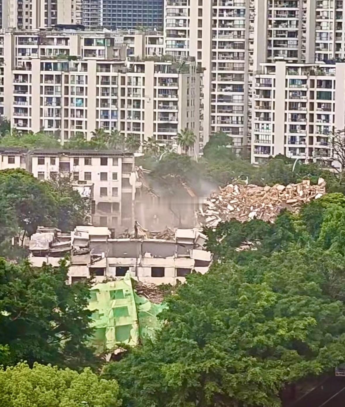 福州金融街CBD板块核心- 鳌峰片区旧改地块拆除净地中