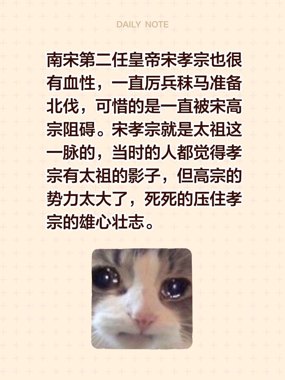 我评论了 的作品： 南宋第二任皇帝宋孝宗也很有血性，一直厉兵秣马准备北...