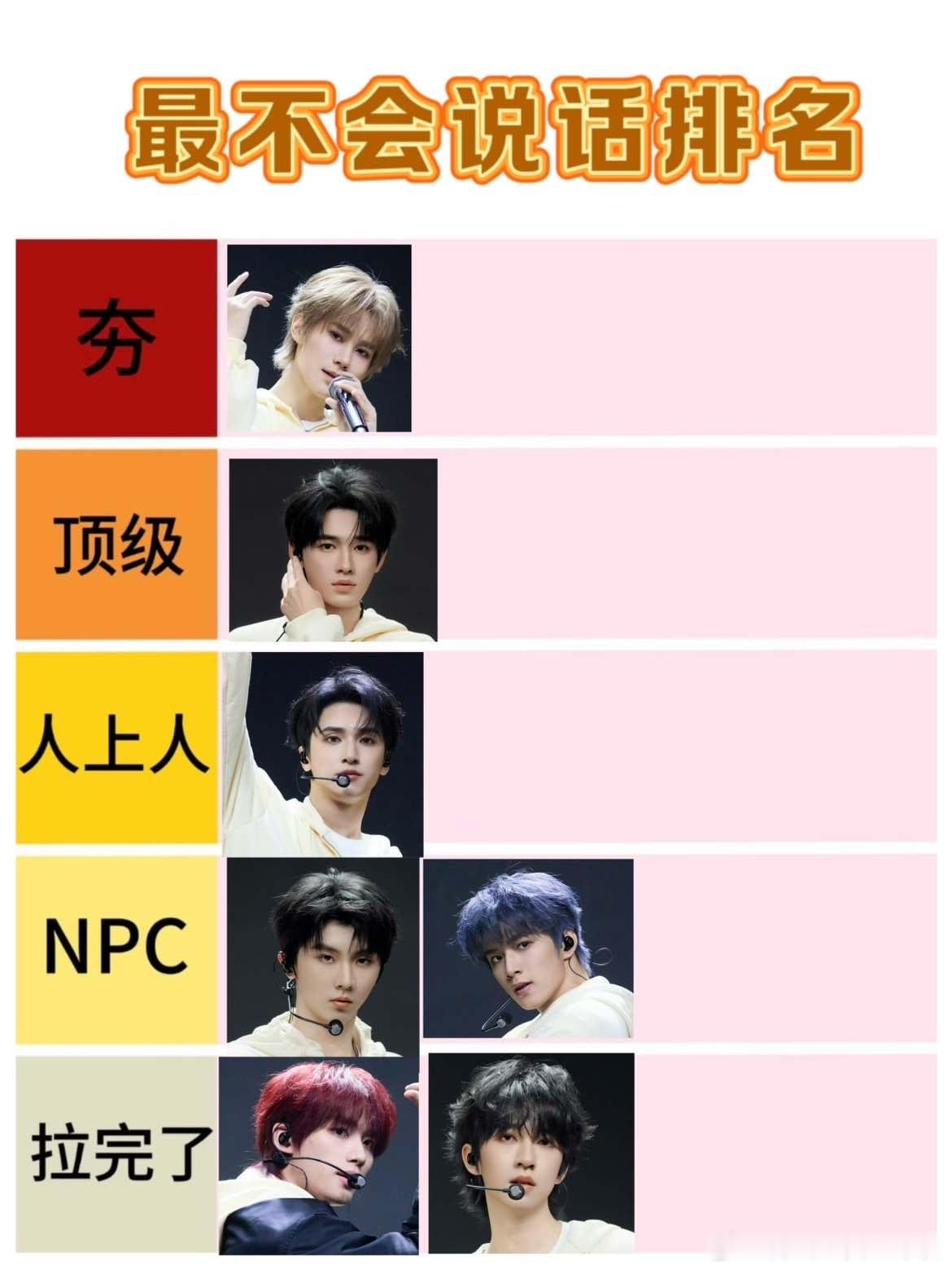 投最不会说话排名，大家赞同吗 ​​​