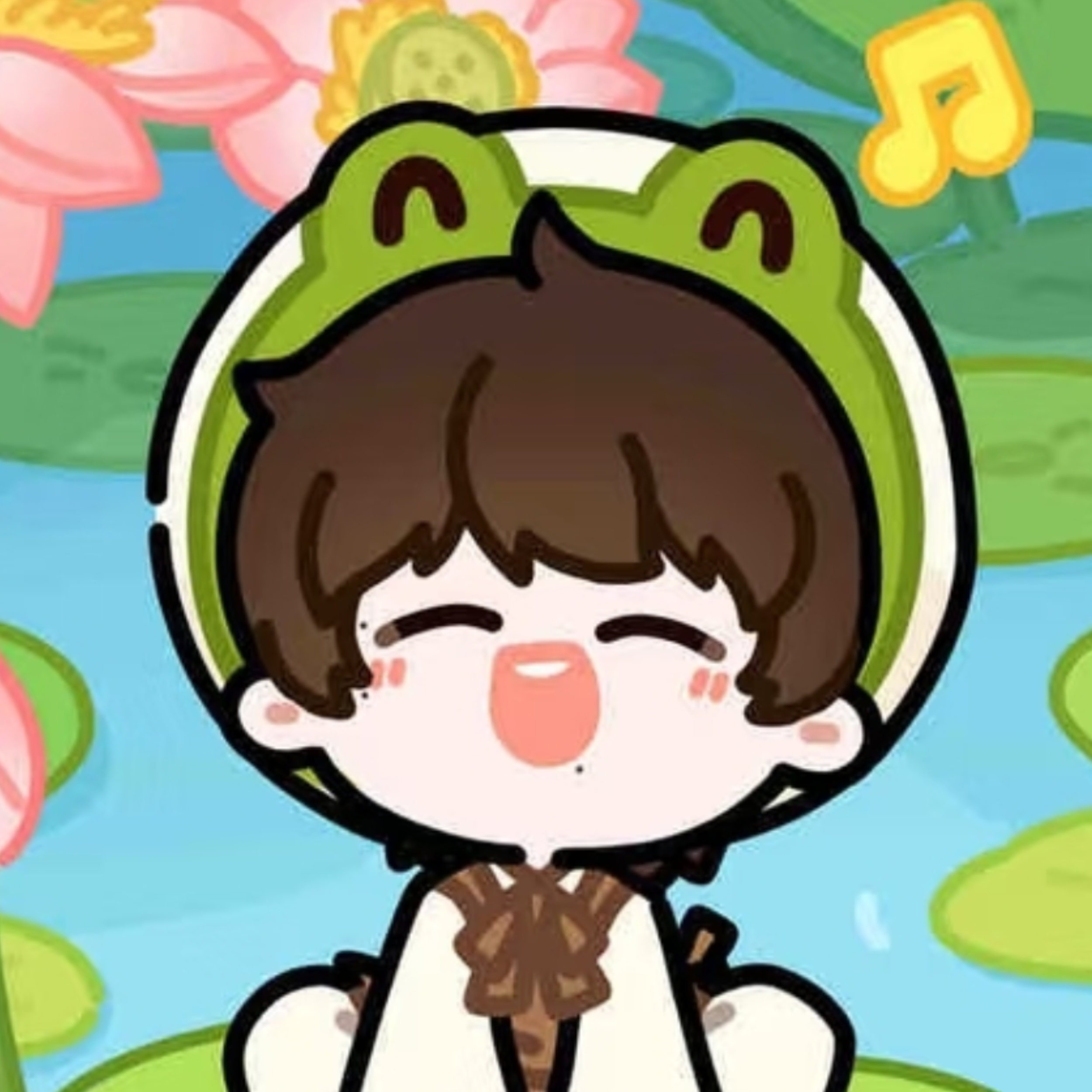 存一个｜四人组蛙蛙荷花头像🐸🐸🐸🐸🐸🐸🐸🐸🐸coco&nono
