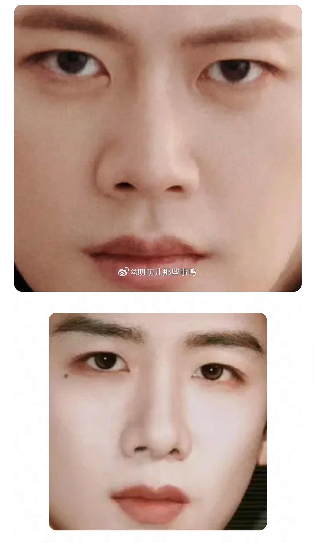 内娱男流量五官大赏～