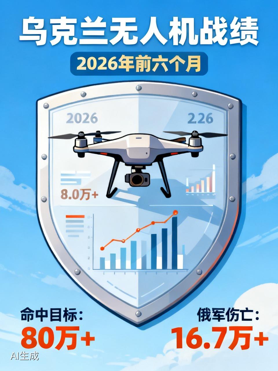 吹牛逼不报税！乌克兰国防部长费多罗夫：仅2026年前六个月，乌克兰无人机部队累计