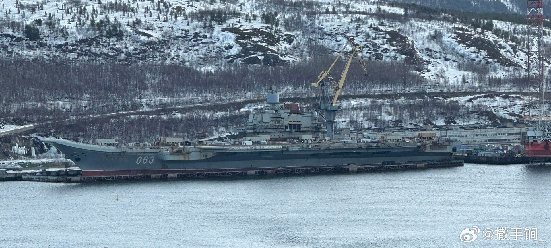 库兹涅佐夫号航母新图，3月20日：俄罗斯海军