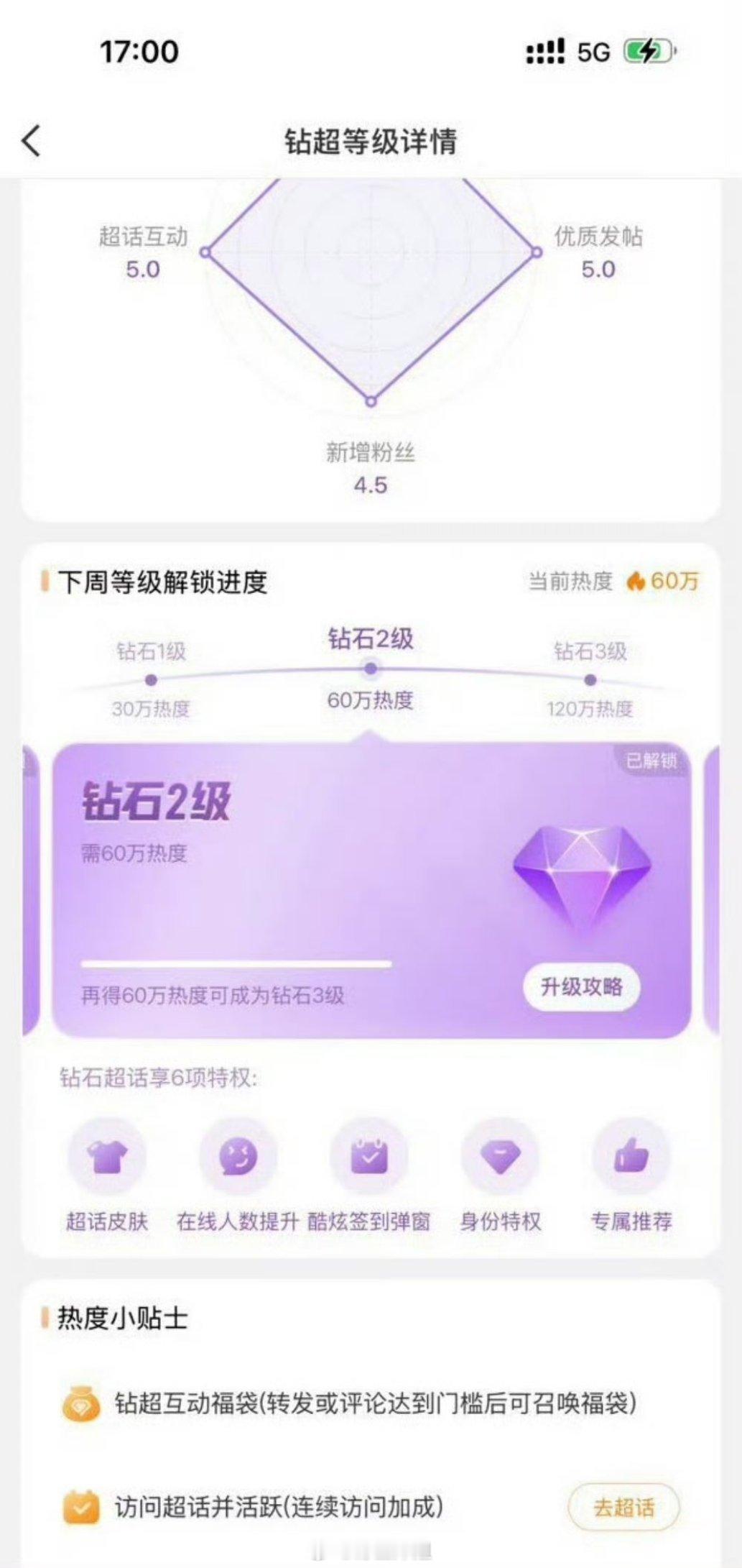 博君一肖超话首登钻二 cp粉真是长情 ​​​