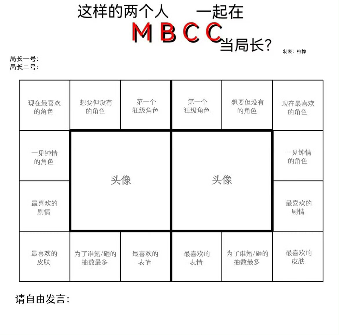 居然找不到一个人跟我填这个 