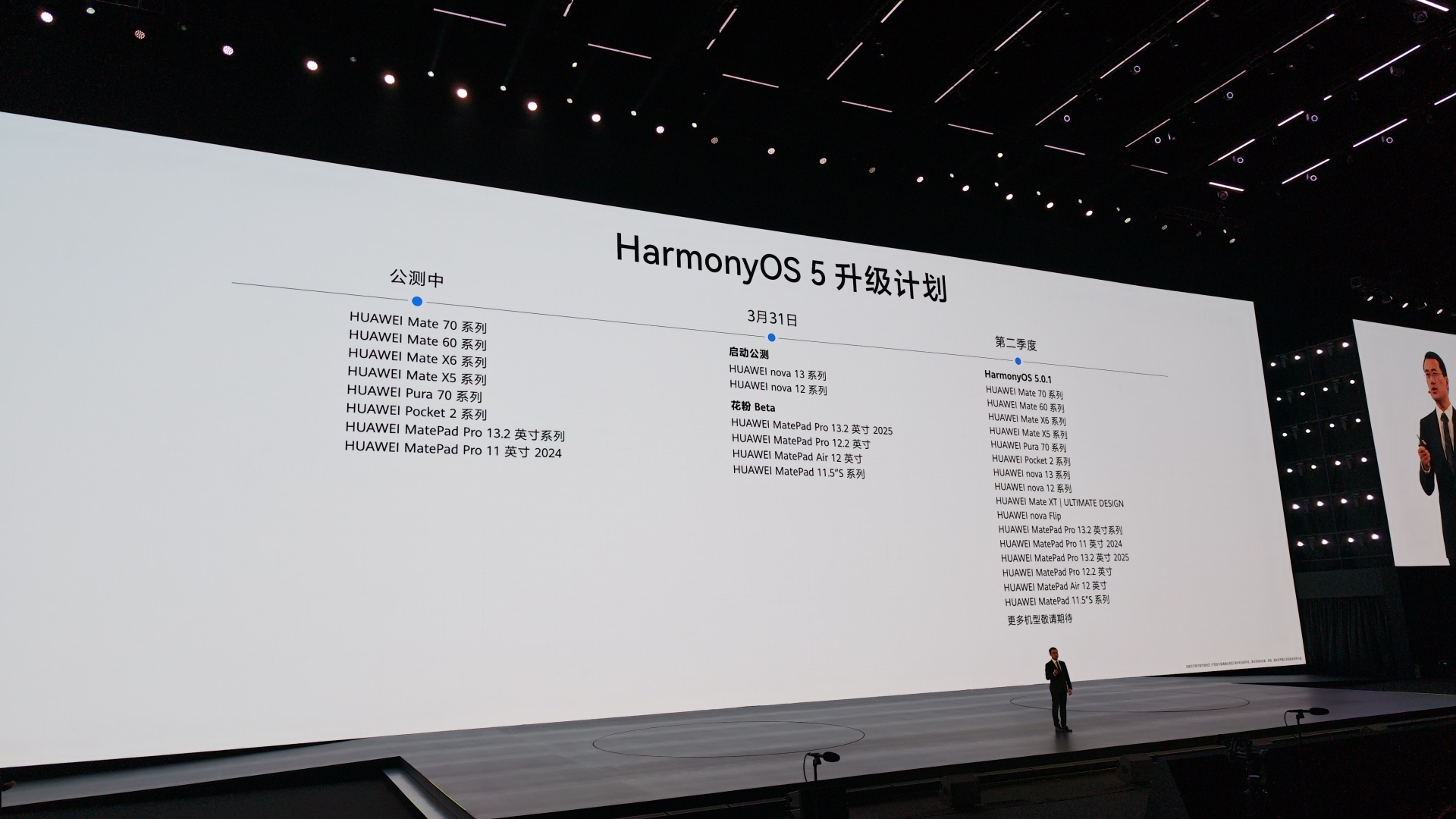 华为PuraX 华为HarmonyOS 5升级计划公布，一大批机型将开始升级，n