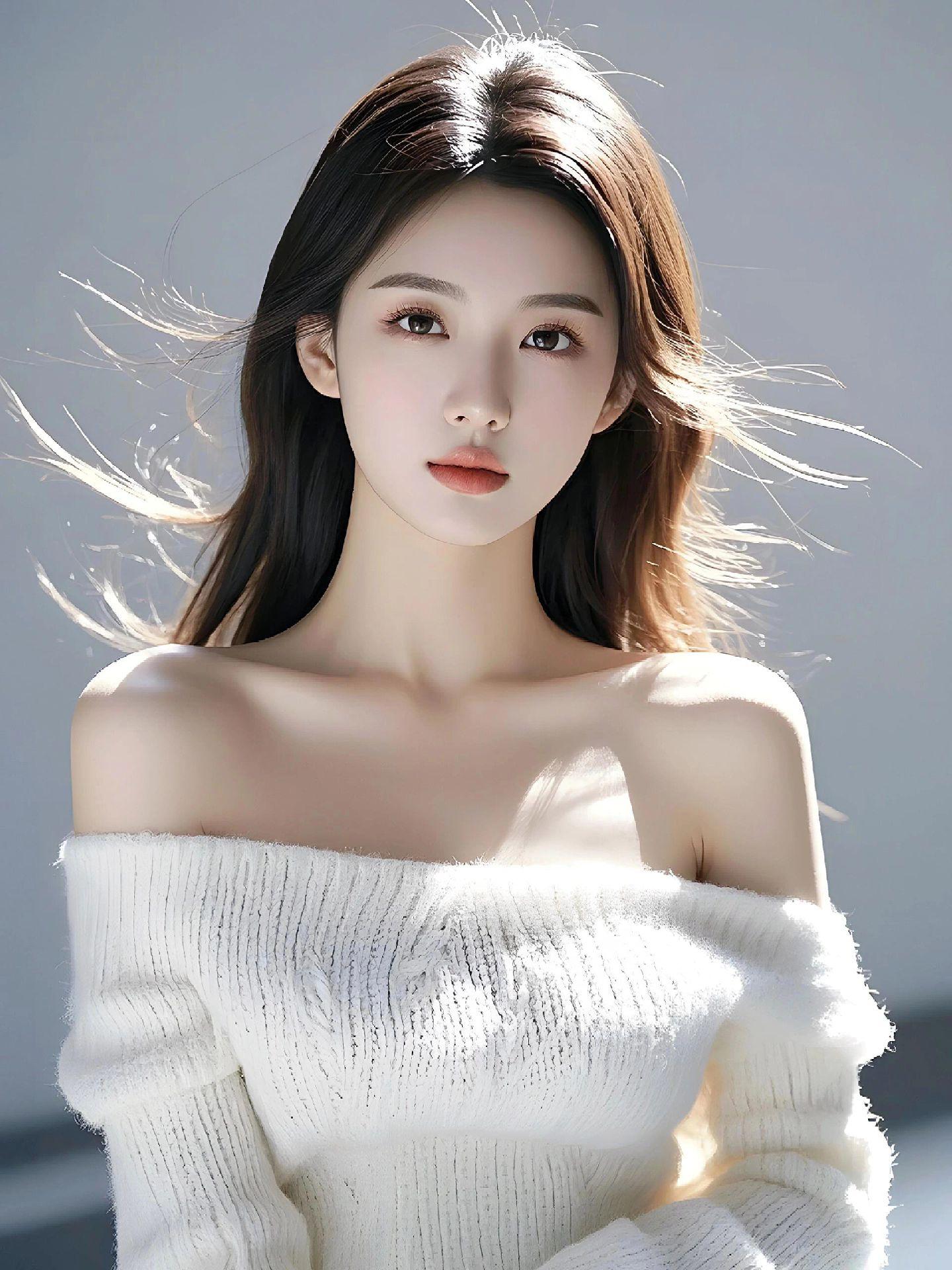 ai美女 美出高级感 气质女神 丰满莹润的中式美女