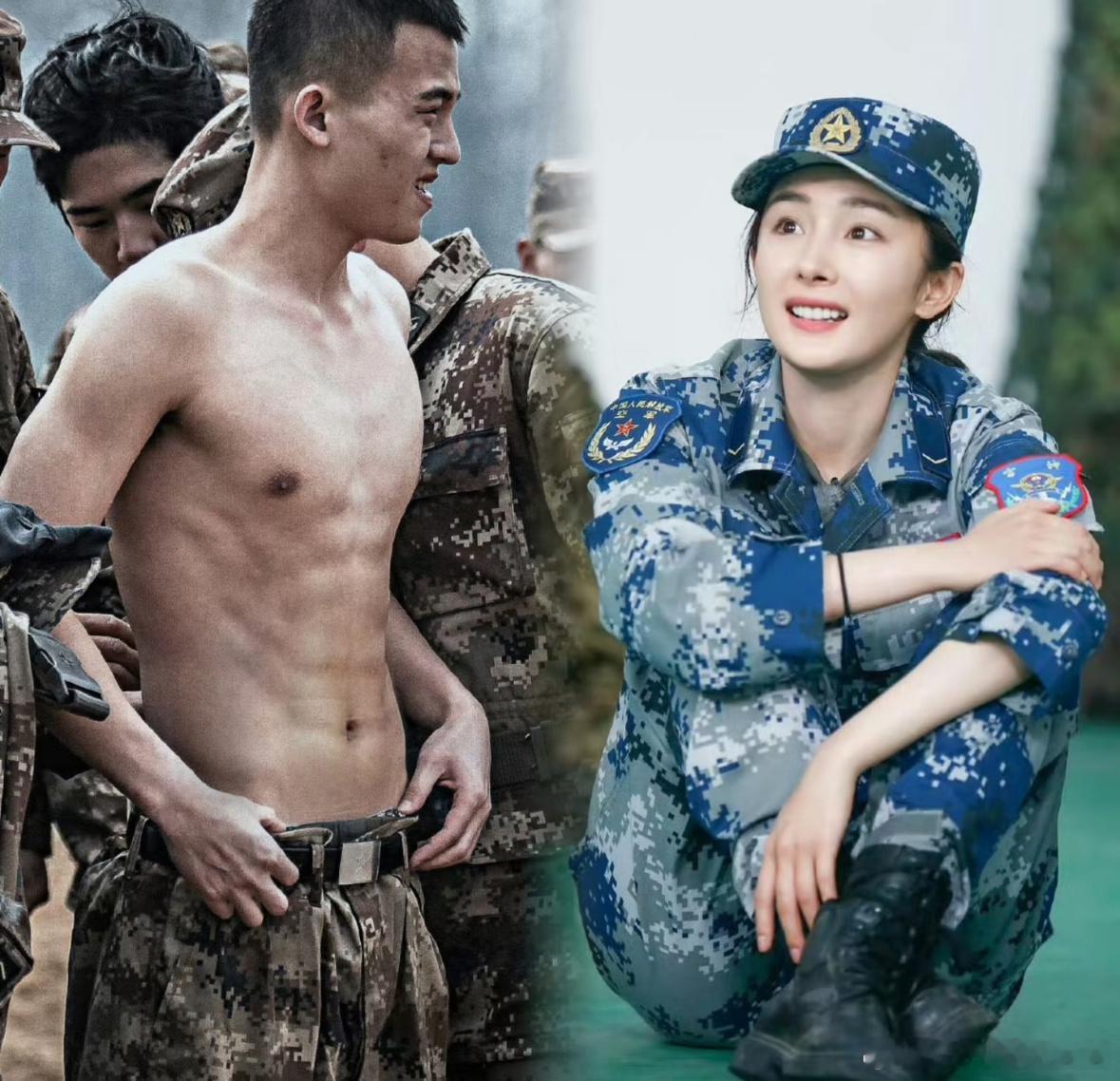 俺爹俺娘兵时期突然想起来杨幂和欧豪都参加过真正男子汉杨幂种地吧 ​​​