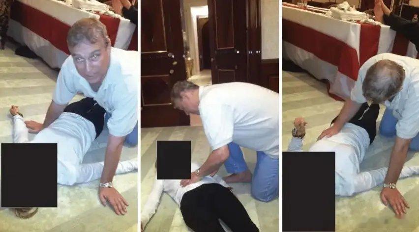 爱泼斯坦案曝安德鲁王子跪地照 爱泼斯坦案新料太炸了，安德鲁王子的跪地照片直接曝光