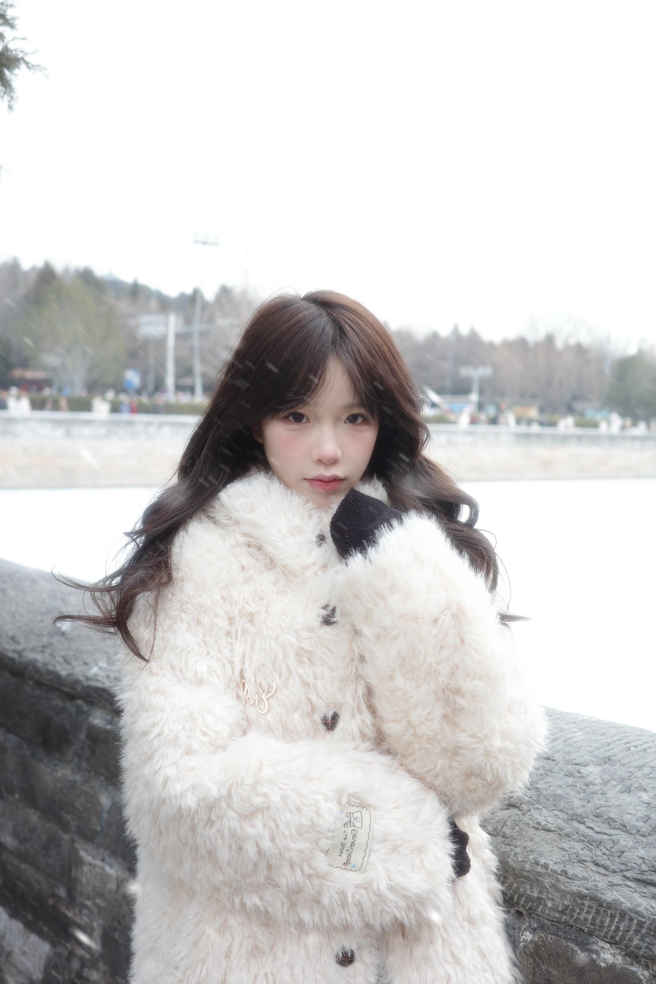 冷空气夹杂着幸福向我涌来