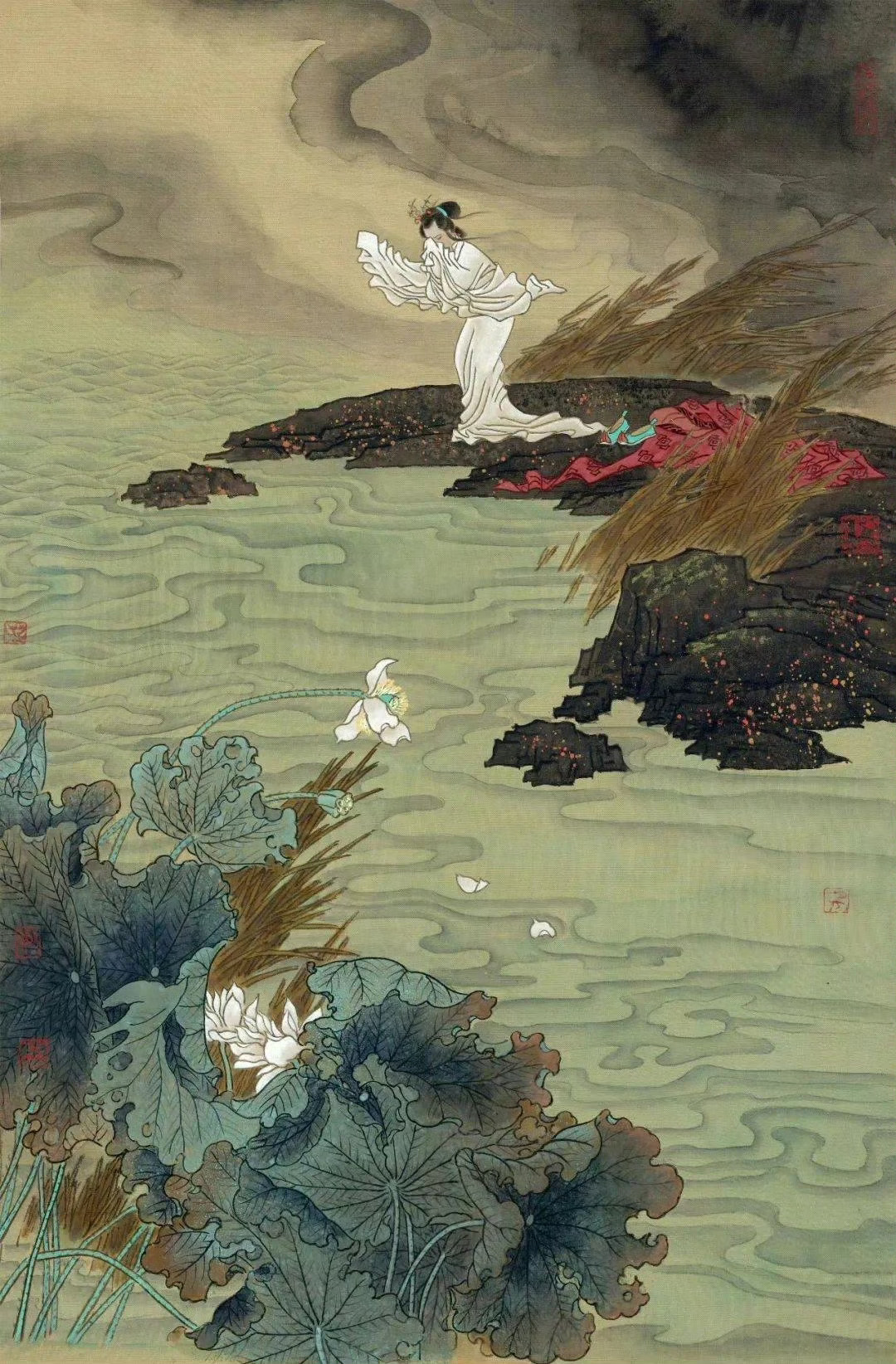艺术家萧玉田的工笔画艺术达人夏日企画