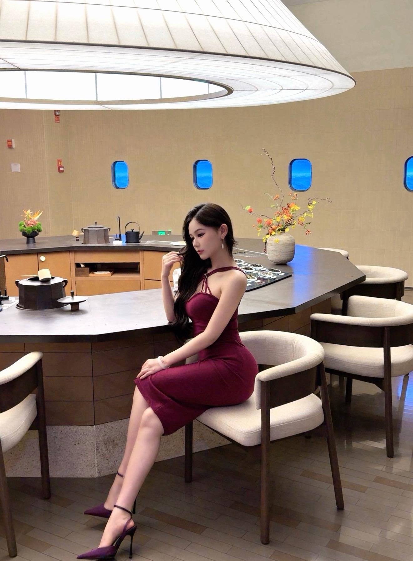 紫色很有韵味 御姐 纯御