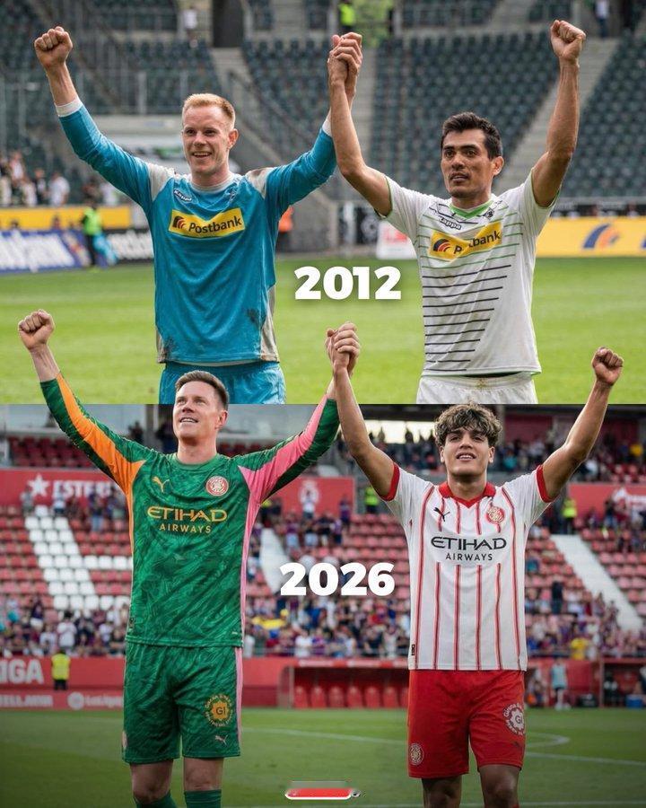 特尔施特根与阿朗戈父子

2012年，胡安·阿兰戈和特尔施特根是门兴格拉德巴赫队