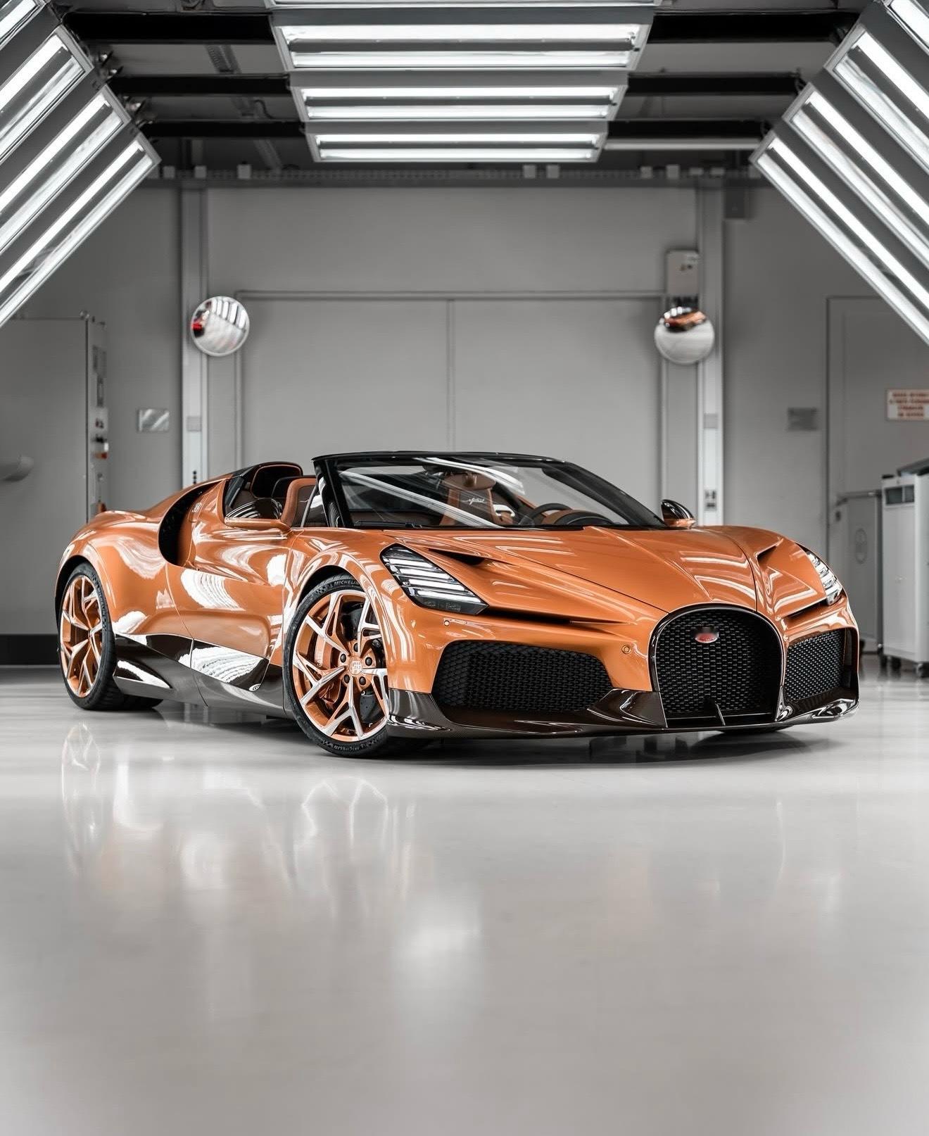 Bugatti Mistral 油漆：Bronze Mistral 