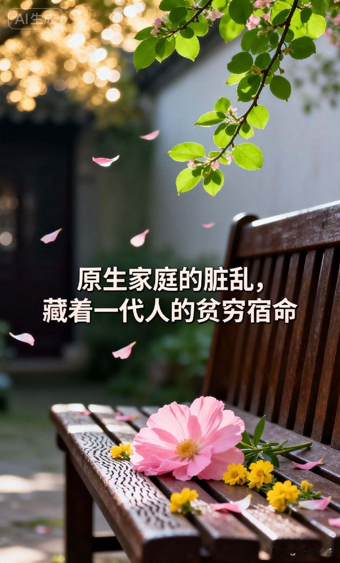 原生家庭的脏乱，藏着一代人的贫穷宿命

哈佛大学曾有过一项长达75年的追踪研究，
