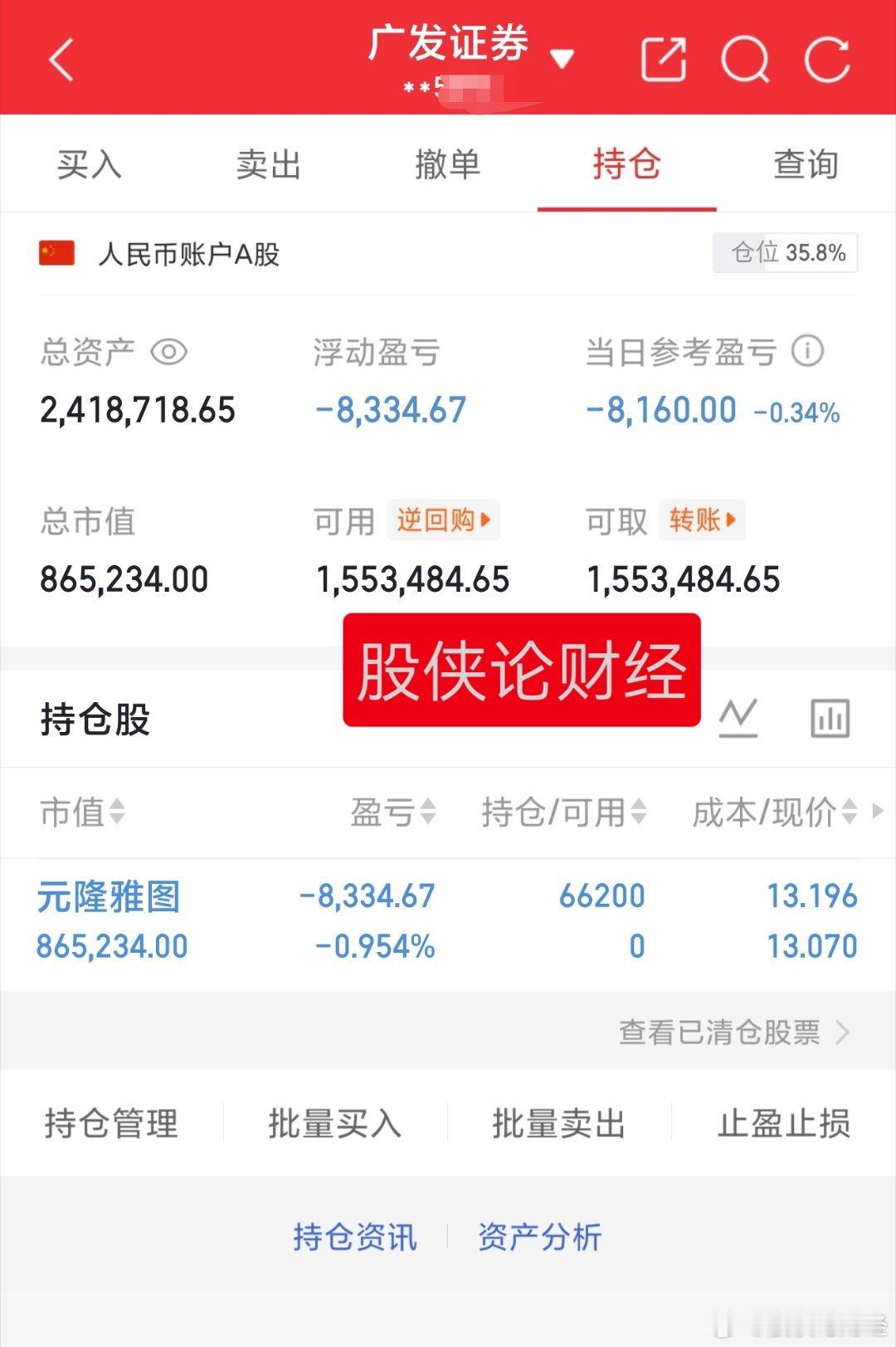 大盘高开这么多就知道没好事，看好的又都在高位不敢买，换手太少不好买今天算是布局了