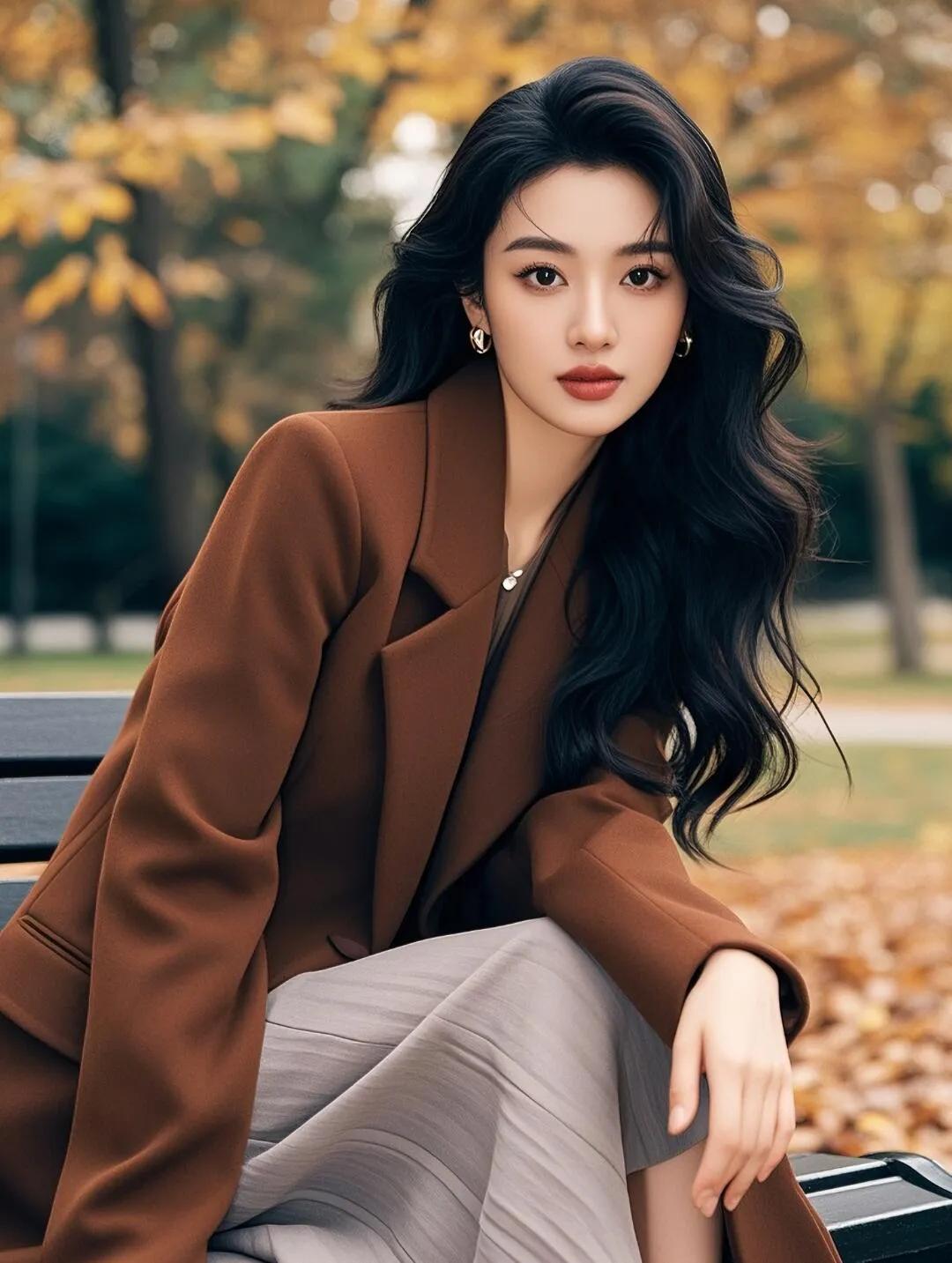 时尚大气#气质温婉#女神图来袭# 优雅气质穿搭