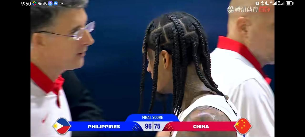 刚刚结束的2023男篮世界杯17-32排位赛中，中国男篮以75-96 以21分惨