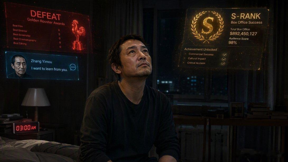 申奥导演这晚估计是真得“失眠”了，但这回不是因为票房焦虑，而是被百花奖这个“官方