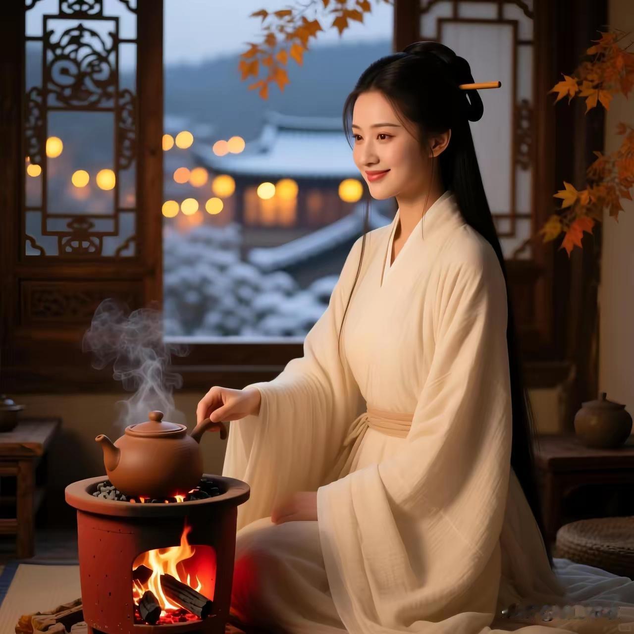 捣练子·烟火人间
灯火暖，晚风凉，
一城烟火慰沧桑。
围炉慢品家常味，
碗盏氤氲