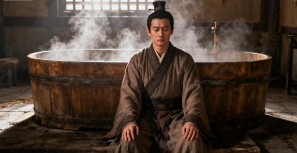 306年，成都王司马颖被处死。临死前，司马颖要求洗一次热水澡，就算死也要有尊严，