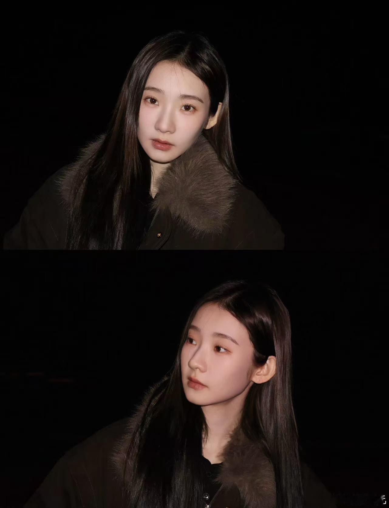 张艺凡美成大头贴 张艺凡这组海边夜色图真的绝了，仙女棒一拿出来整个人都在发光，那