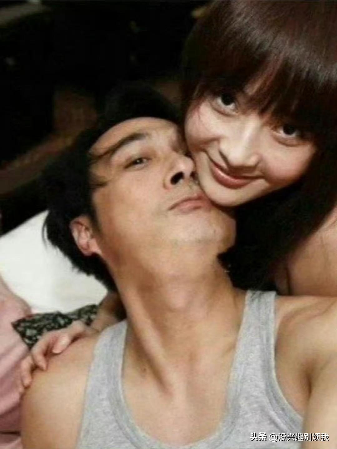 这是一张姚笛和吴镇宇当年的合照