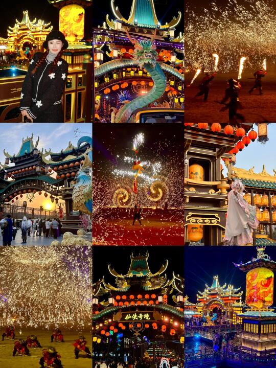⛩️开封万岁山两日游攻略📝 震撼打铁花🎇