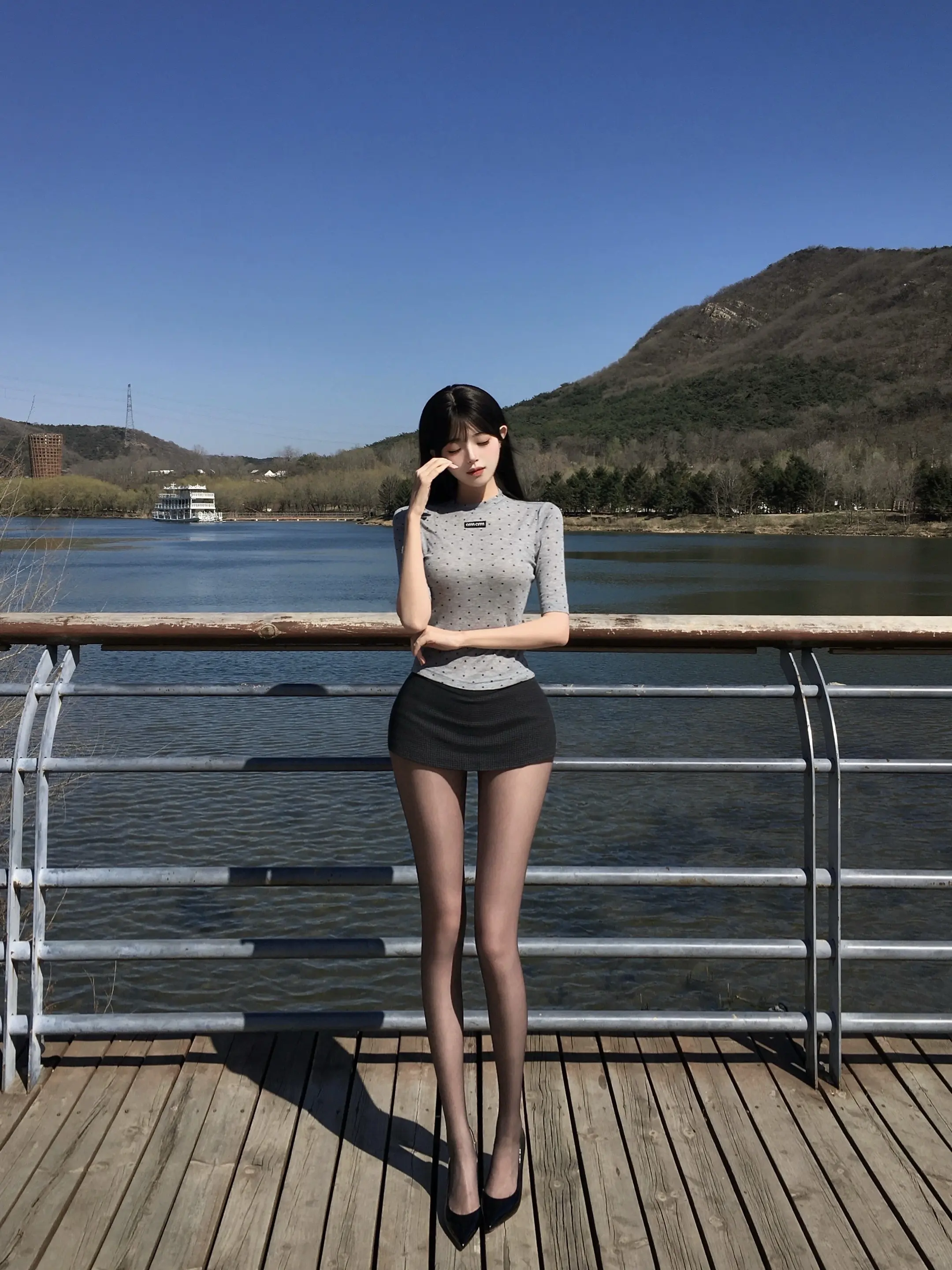 说了再见.