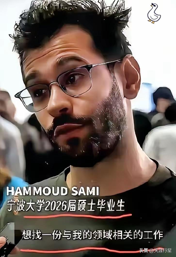 宁波一外籍学生毕业，只说了一句“想留在中国，找一份与我的领域相关的工作”，却被“