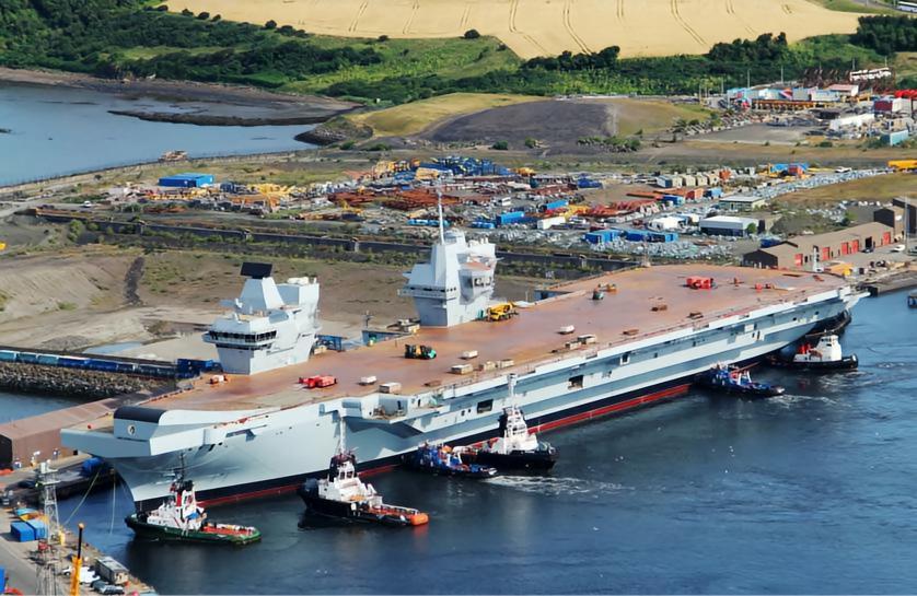 每天认识一件兵器 英国“伊丽莎白女王”级航空母舰“伊丽莎白女王”级航空母舰（Qu