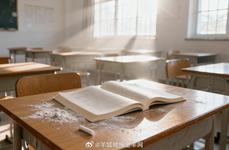 #早安[超话]# 晨光从窗棂溜进教室，落在摊开的课本上，粉笔灰还沾着昨夜的静。你