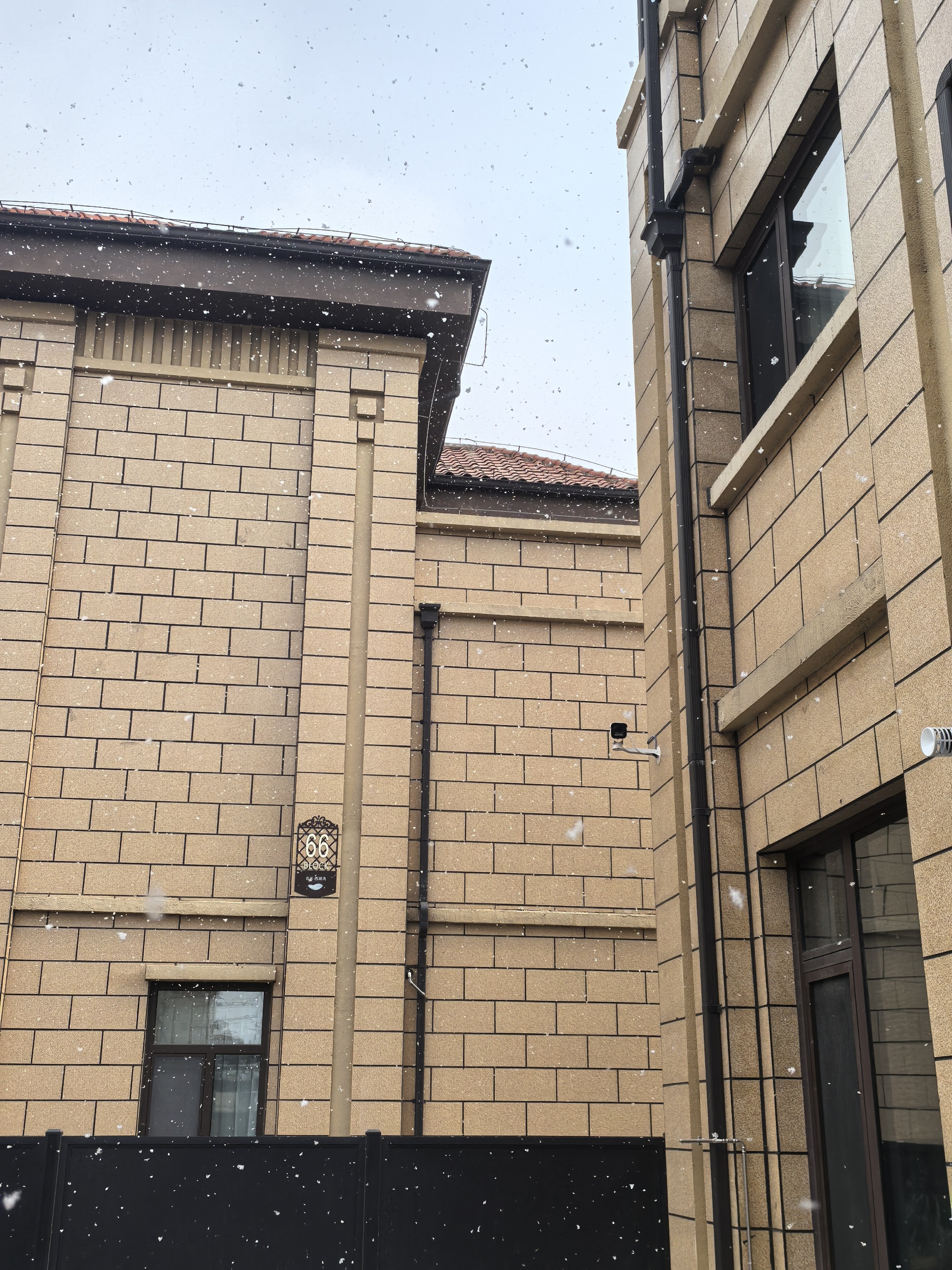 昨天下雪了 东营