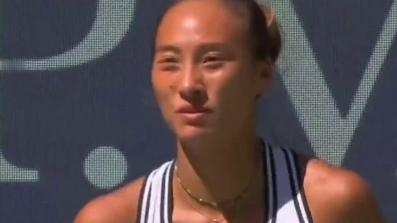 郑钦文下一轮对手出炉！莱巴金娜横扫大坂直美，首进美网八强！