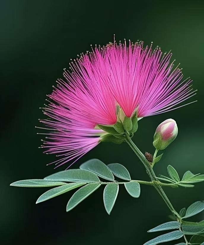 晒图大赛红绒点点，粉瓣柔柔，一朵小花藏尽春日温柔。