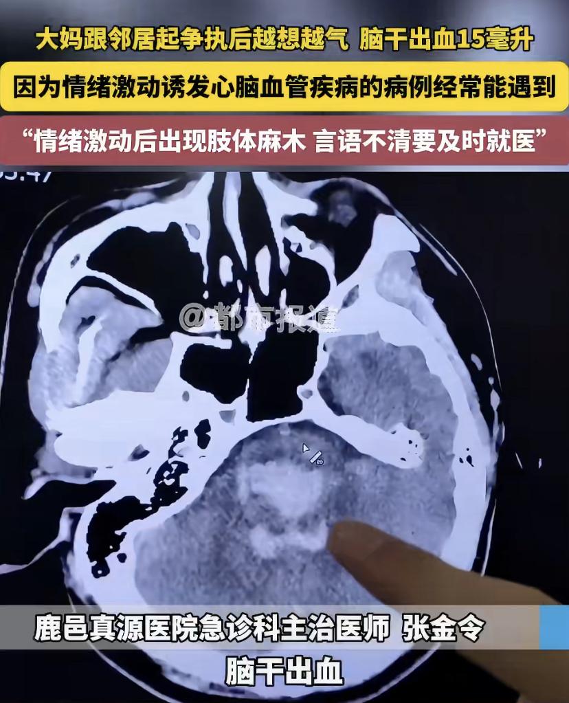 河南一位55岁大妈，因为和邻居拌了几句嘴，回家越想越窝火，结果竟然"气出人命"了