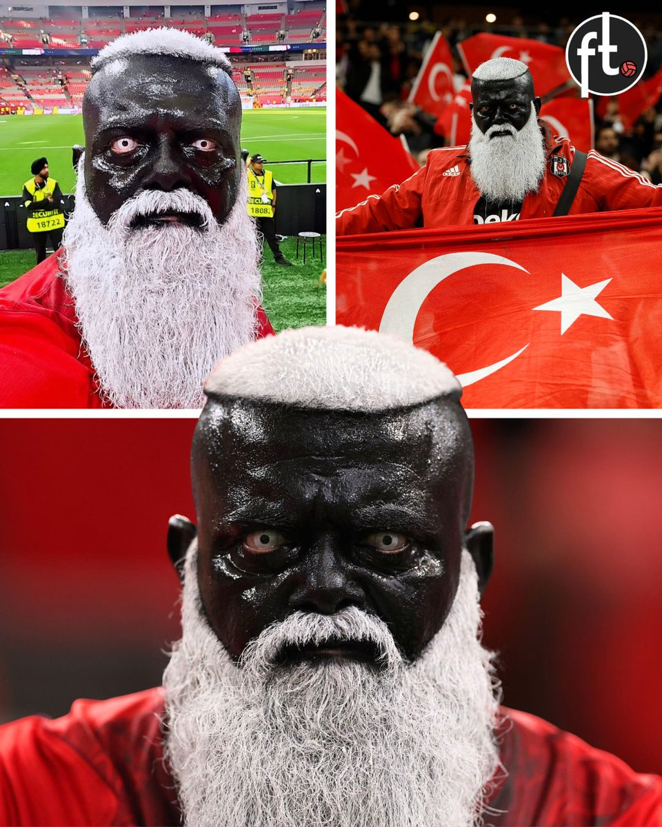 🇹🇷来认识一下乌迪·内科（Udi Neco），他是土耳其标志性的支持者，他随