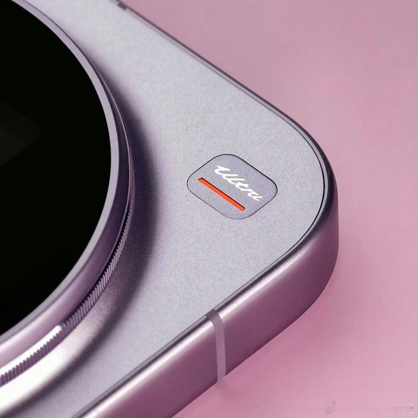 小米17 Ultra 冷烟紫的一些细节！很具高级感的配色