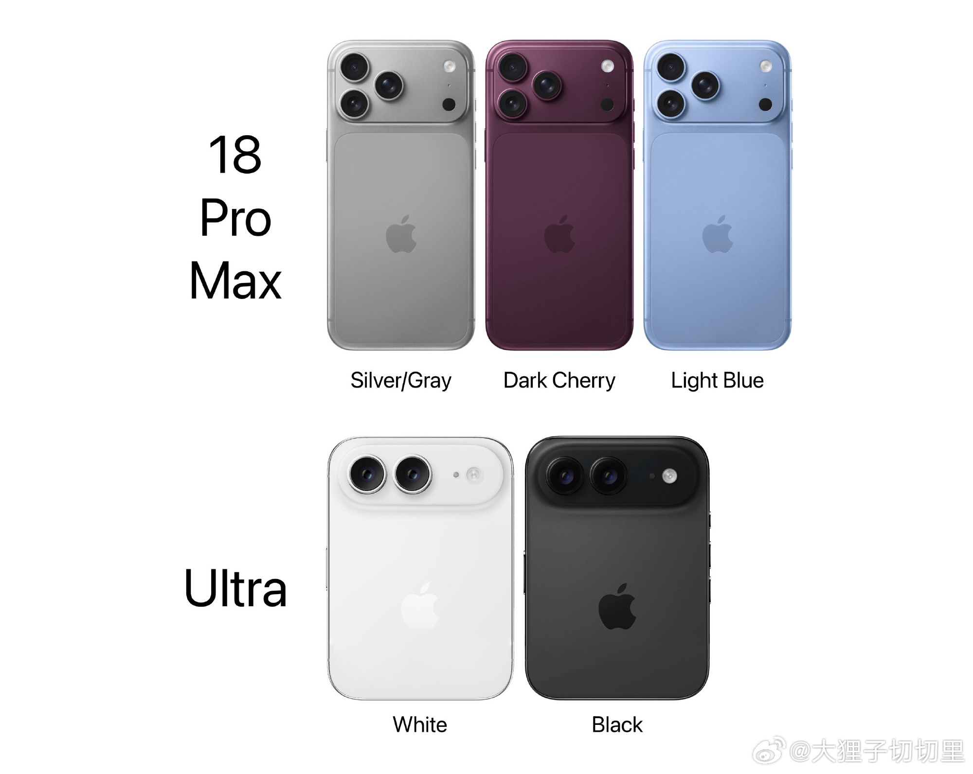 iPhoneUltra和18ProMax对比 距离苹果秋季发布会只剩两个月，大家