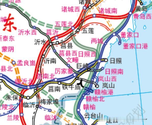 日五线对日照到北京作用大些，至于到上海走日兰经临沂连京沪二线是最顺的，走五莲反而