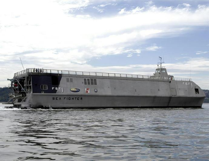 每天认识一件兵器 美国“海上斗士”号试验舰“海上斗士”（Sea Fighter）