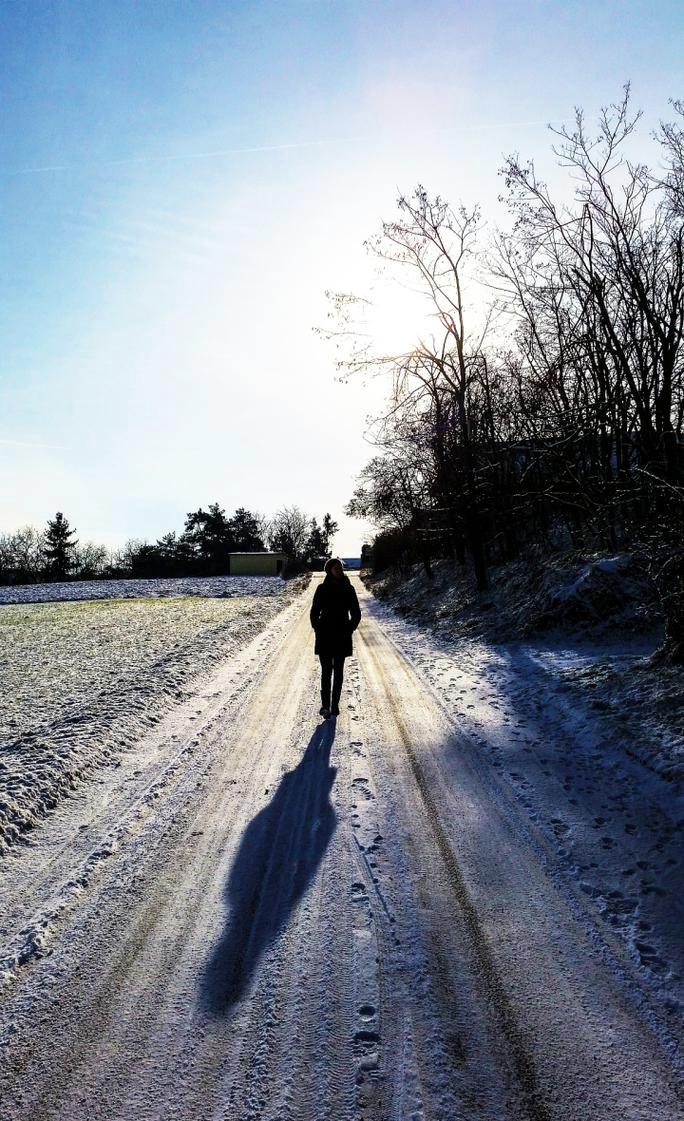 人间路，冷暖都得走
 
人生就是一场单程旅
脚下的路，有坦途也有荆棘
难走时，步