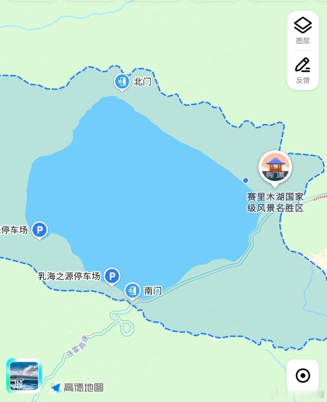 两个海拔、面积、景色都很相似的湖泊，赛里木湖和美国的太浩湖。比来比去好像最大的区