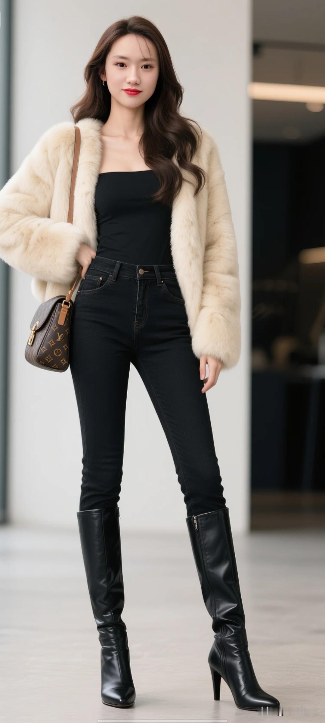 一位现代女子，身高172，温柔有气质，肤白貌美大长腿，凹凸有致，26岁，高冷御姐