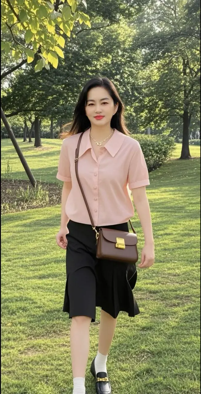 漫步春光  穿搭 纪录美好生活