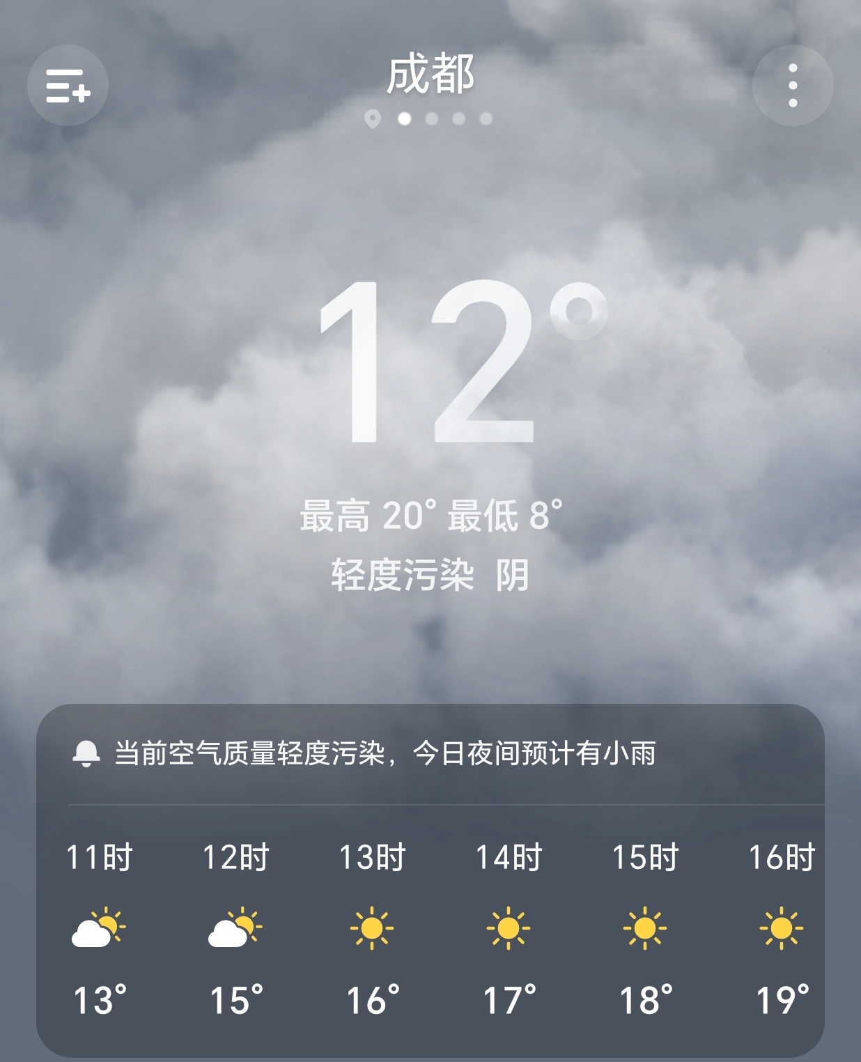 【早安成都】今天是2月15日，星期日，农历腊月廿八，成都多云，8-20°C。你回