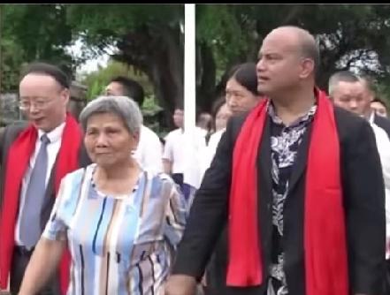 瑙鲁总统原来是一名华裔，今年回广东老家过年了，所以说不管华人出去多远，骨子里都有