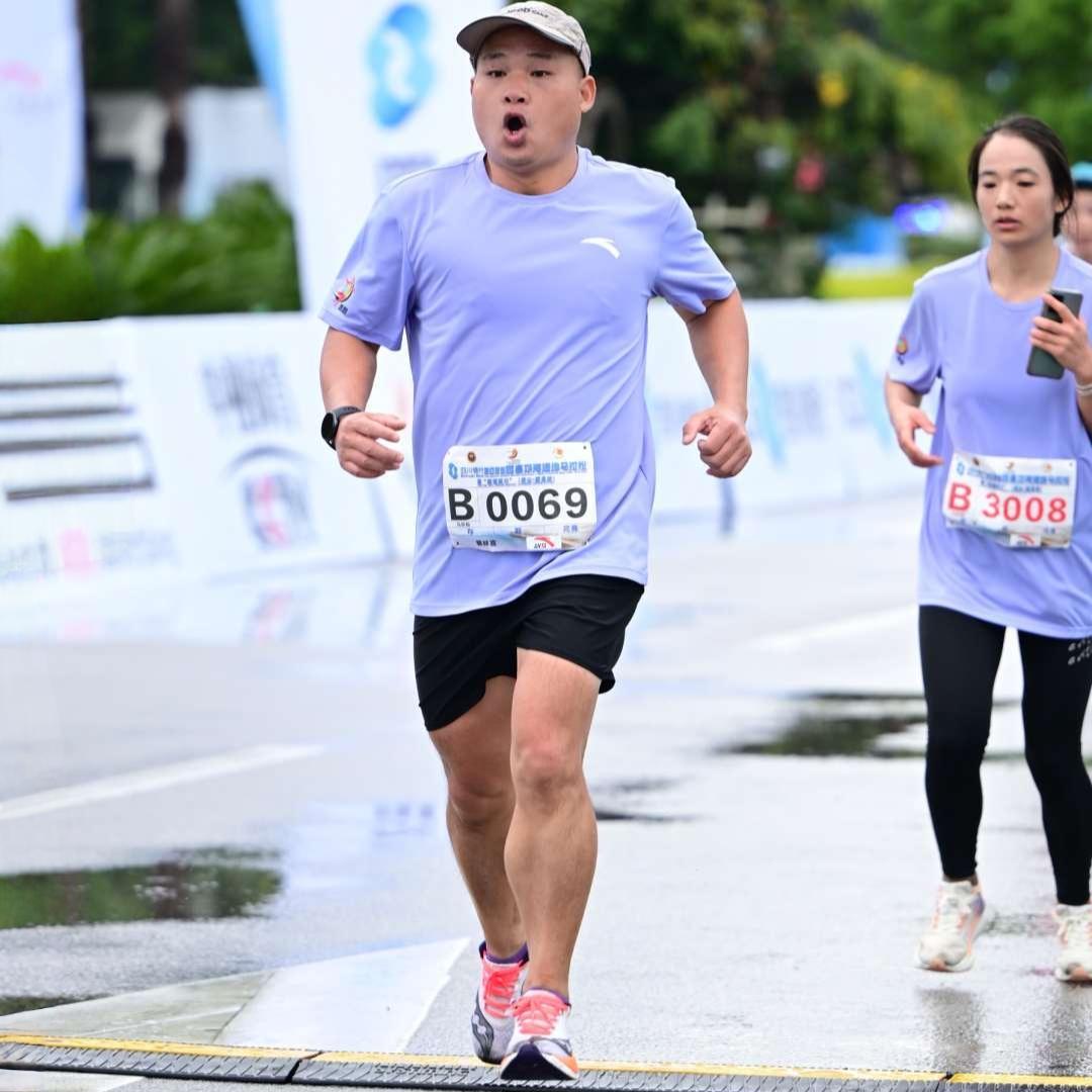骆林喜第95场马拉松：四川银行2025西昌邛海湿地马拉松暨跑遍四川（凉山·西昌站
